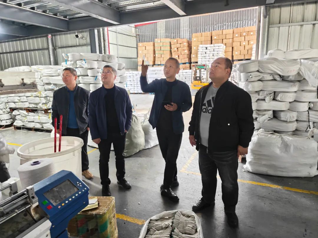 赤水鎮(zhèn)領導走訪重點企業(yè)，助推企業(yè)實現(xiàn)開門紅